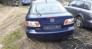 Mazda 6 02-07 HB Klapa tylna tył kolor 25E szyba 2