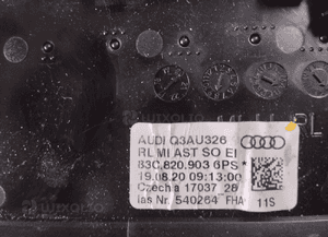 Kratka nawiewu środkowa przód przednia audi Q3 83C820903 4