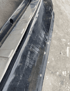MERCEDES B 245 LIFT zderzak tyl tylny chrom czarny 5