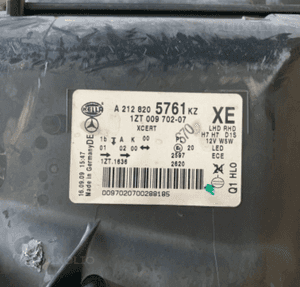 MERCEDES E 212  lampa lewa xenon skrętna 2128205761 full 11