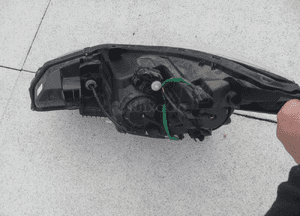 Nissan leaf ii 2017- lampa soczewka led prawa oryginał ładna 26010 5SH0A 5