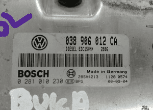 Komputer 038906012CA 0281010230 Sterownik Silnika Moduł 1.9 TDI Diesel Seat Leon I 1 Toledo II 2 2