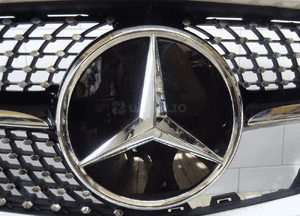 Mercedes c klasa W205 amg lift zderzak przedni 8