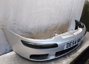 Zderzak przód przedni vw volkswagen golf 5 v LA7W srebrny 3