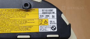 Poduszka fotela pasażera prawa AIRBAG BMW 3 E90 601978914 6