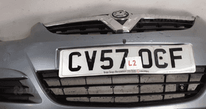 Zderzak przód przedni do opel corsa d halogeny Z163 2