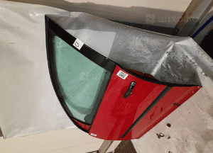 Drzwi przód przednie lewe do volkswagen vw golf v 5 LY3D czerwone 3