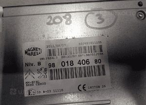 RADIO PEUGEOT 208 9801840680 RADOM 2