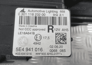 Lampa przednia przód prawa skoda octavia iv 4 full led 5E4941016 2019- 18