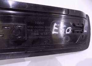 BMW 5 E60 E61 Listwa Ozdobna Progowa Nakładka 3
