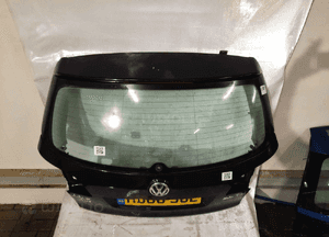 Klapa tył tylna bagażnika | volkswagen vw golf v + plus czarny LC9X 7