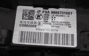 Przełącznik zespolony pod kierownicę CITROEN PEUGEOT 96667319XT 2