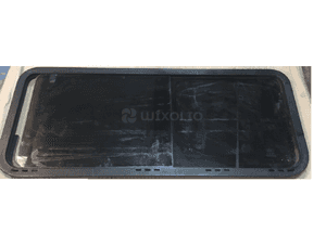 Szyba w nadstawkę z ramką LAND ROVER DEFENDER 1