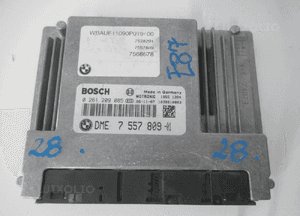 KOMPUTER STEROWNIK SILNIKA BMW 1 E87 1.6 BENZYNA 0261209085 7557809-01 2