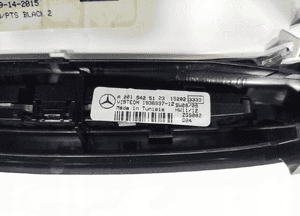 Lampka podsufitki tył mercedes gle i W166 166 A1669066500 A0015425123 15-19 6