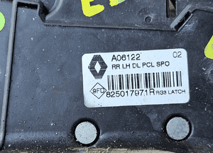Renault Espace V zamek drzwi tył lewy tylnych lewych 2