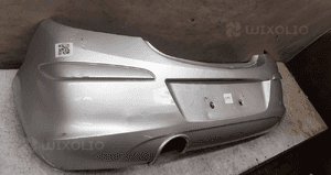 Zderzak tył tylny opel corsa d Z157 Z176 srebrny 4