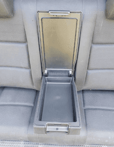 Fotele Fotel Kanapa Nieskladana Welur Czarne Soul Podlokietnik Audi A4 B6 Sedan Komplet 30