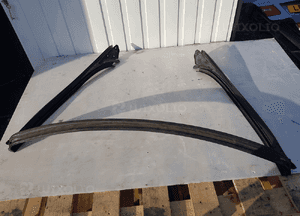 Mercedes W207 cabrio uszczelka dachu szyby przód A2077200047 1