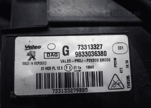 LAMPA PRZEDNIA PRZÓD LEWA Peugeot 208 II LED 9833036380 12