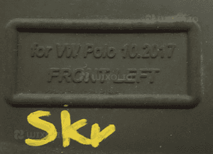 Dywaniki gumowe vw polo 3