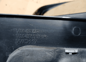 Lusterko zewnętrzne prawe manualne Europa VW Caddy III 10