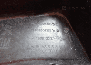 3008 ii gt podszybie górne prawe nowe 98362005XT 8