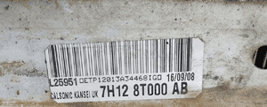 Chłodnica wody land rover defender 2.4 tdci 7H128T000AB 7H128T000 2007-2014 5