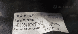 Podłokietnik środkowy VW Phaeton 3D0919816A 3D0864101AF 9