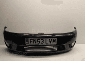 Zderzak przód przedni ford fiesta MK.6 6 vi D2 czarny halogeny 1