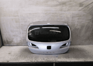 Klapa bagażnika tył tylna seat leon 2 ii LS7Y srebrny 3D 3 drzwi 5D 5 drzwi hb 1