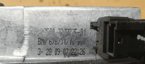 Pedał sprzęgła hamulca BMW I E87 6761310 8