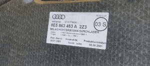 Podłoga wykładzina bagażnika Audi A4 B6 Sedan 8E5863463A 6