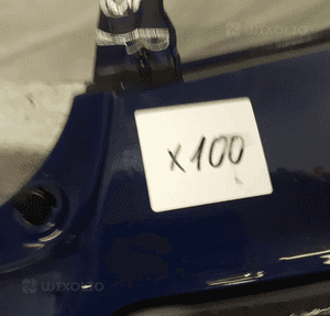 Zderzak tył tylny do renault clio 3 iii hb NV432 granatowy 2
