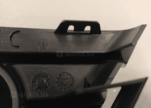 Citroen C4 vts kratka grill halogenu zderzaka przód lewy pdc 10