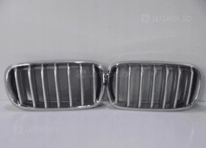 BMW X5 F15 Nerki/Grill Zderzaka Silver/Chrom - 3824 6