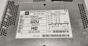 RADIO SAMOCHODOWE CD OPEL CORSA D 497316088 WYSYŁKA ORYGINAŁ OKAZJA! 5