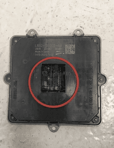 Land rover defender L663 moduł przetwornica led oryginał 2