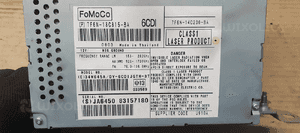 Radio radioodtwarzacz CD fabryczny Jaguar XF X250 7F6N-18C815-BA 7F6N-14C230-BA 6