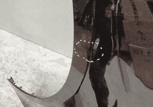 BŁOTNIK LEWY PRZÓD PRZEDNI BMW V 5 F10 F11 09-18 2