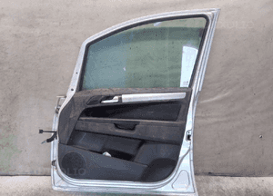 / DRZWI PRZÓD PRZEDNIE PRAWE OPEL ZAFIRA B Z157 SREBRNY 4