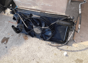 Chłodnica Wody wentylator Opel Vectra C Lift 1.8 B komplet 2