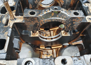 Blok Silnika 06C103019S Slupek Panewki Mocowanie Wału 3.0 V6 ASN Audi A4 B6 B7 A6 25