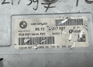 Bmw F01 F10 moduł sterownik wzmacniacz systemu hifi 9217597 11