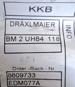 BMW OE Wiązka czujników PDC 8809733 2
