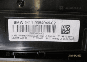 RADIO NAWIGACJA PANEL BMW F20 F30 6822582 6814187 7