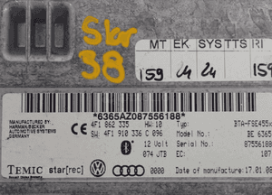 AUDI A8 D3 STEROWNIK MODUŁ BLUETOOTH 4F1862335 3