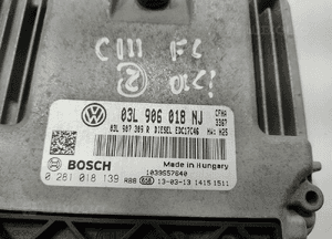 KOMPUTER STEROWNIK VOLKSWAGEN CADDY III 2.0 TDI 03L906018NJ 0281018139 11- 4