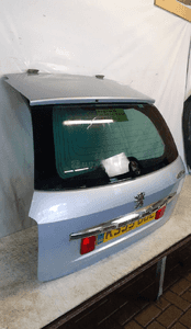 # KLAPA TYŁ TYLNA BAGAŻNIKA DO PEUGEOT 407 SW KOMBI EYLC BŁĘKITNA 4