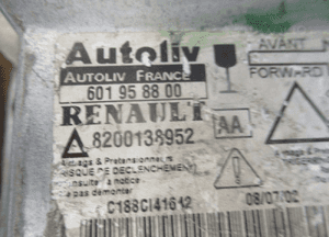 MODUŁ SENSOR AIR BAG RENAULT LAGUNA II 601958800 2